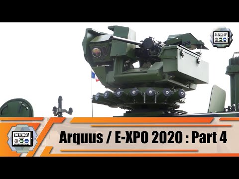 Hornet Lite S RWS technical review Remote Controlled Weapon Station family ARQUUS E-XPO France