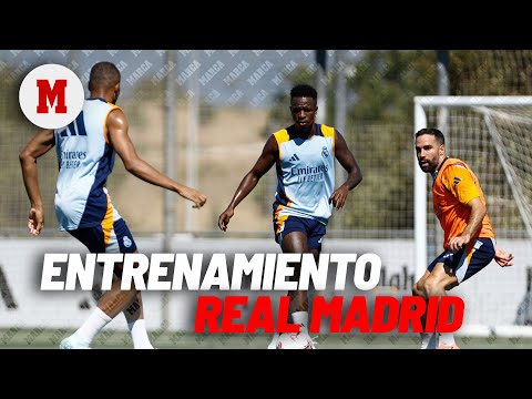 EN DIRECTO I Entrenamiento del Real Madrid previo al Real Sociedad - Real Madrid I MARCA