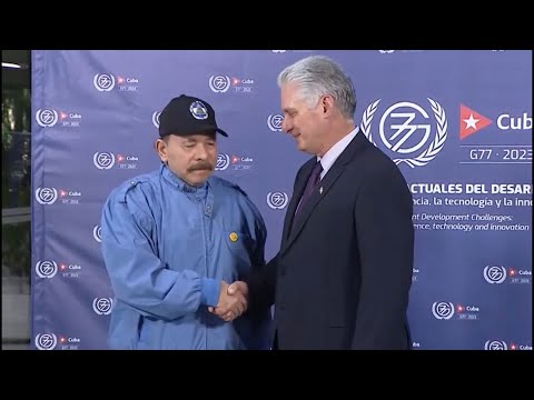 Presidente Daniel Ortega arriba a Cuba para participar en cumbre G77 y China