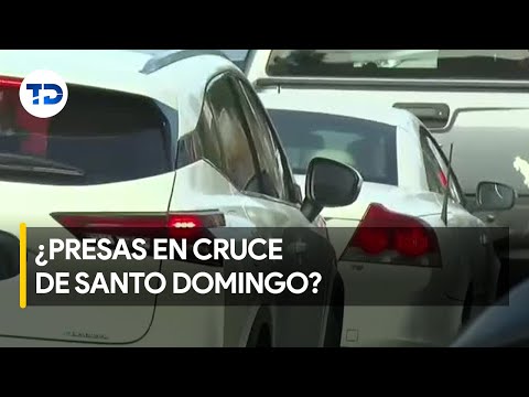 Cruce en Santo Domingo genera atrasos de hasta 45 minutos