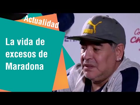 Los problemas de salud de Diego Maradona