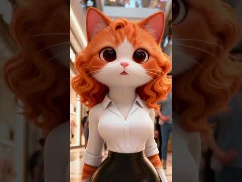 #cat #cartoon #funny #aivideo #cutecat #cute