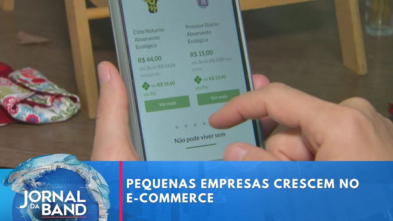Pequenas empresas crescem no e commerce