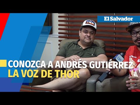 Conozca a Andrés Gutiérrez, reconocido por hacer el doblaje latino de la voz de Thor