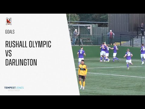 Goals: Rushall Olympic 1-1 Darlington - National League North