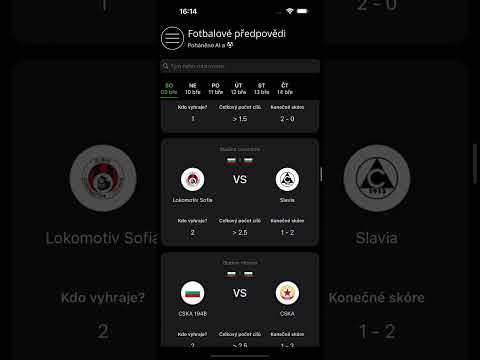 1X2.TV: AI fotbalové předpovědi | Fotbalové tipy | Předpovědi skóre | Stáhněte si mobilní aplikaci!