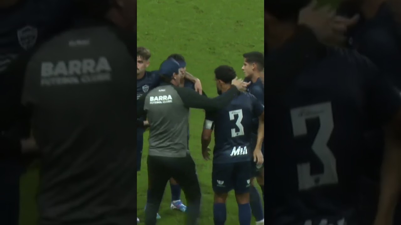 PESCADOR DE ILUSÕES! Quando o jogo caminhava para os minutos finais, apareceu o herói do Barra!
