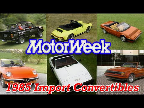 1985 Import Convertibles | Retro Review