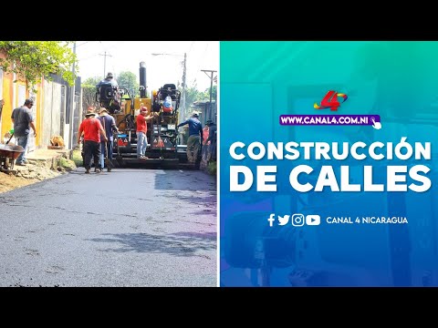 ALMA inicia construcción de calles nuevas en Managua