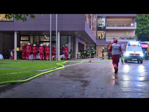 Brandalarm im Seniorenheim Vöcklabruck