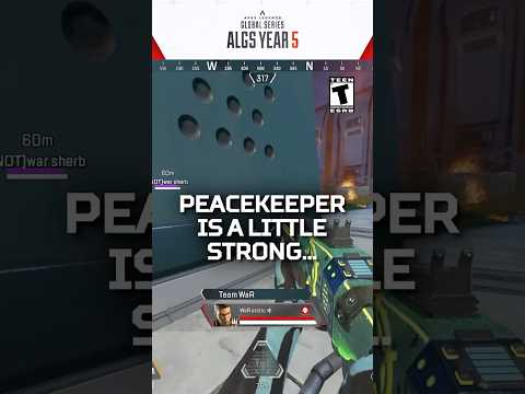 4 Peacekeeper Pumps = Team Wipe For Arctic & Team War #ALGS