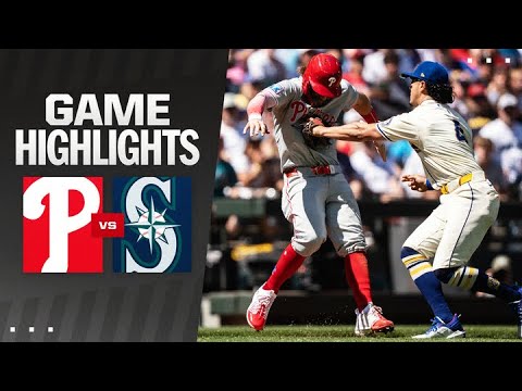 Phillies vs. Mariners Game Highlights (8/4/24) | MLB Highlights