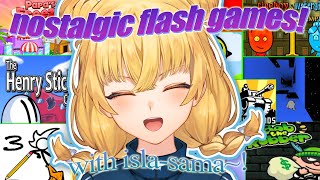 NOSTALGIC FLASH GAMES WITH ISLA-SAMA~! 🧩