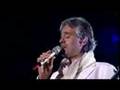 Andrea Bocelli &amp; Heather Headly The Prayer on stage