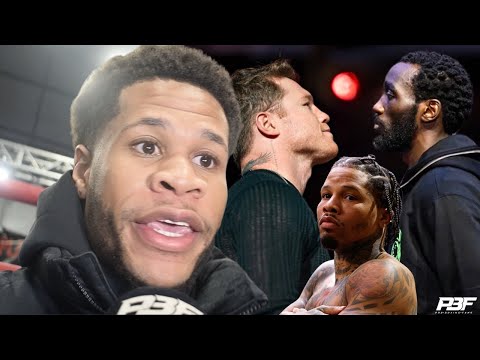 DEVIN HANEY GIVES SHOCK CANELO VS TERENCE CRAWFORD PREDICTION, REACTS TO GERVONTA DAVIS RETIRING