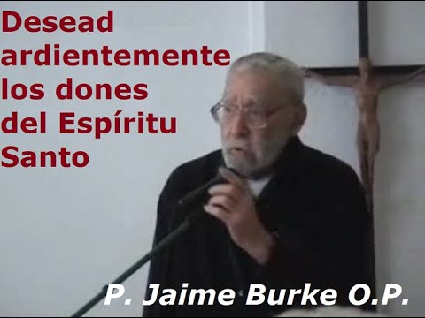 Desead ardientemente los dones del Espíritu Santo / Por P. Jaime Burke O.P.