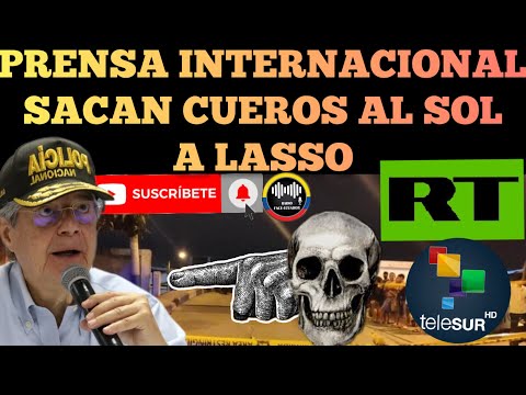 MEDIOS INTERNACIONALES LE SACAN LOS CUEROS AL SOL AL BANQUERO LASSO CON LA CORRU.PC10N NOTICIAS RFE