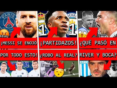 ¡MESSI se HARTÓ y CONFIRMÓ su FUTURO!+ ¿CITY robó a REAL MADRID?+ RIVER pidió PERDÓN y BOCA criticó