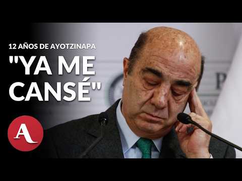 "Ya me cansé": la polémica frase de Murillo Karam en el Caso Ayotzinapa