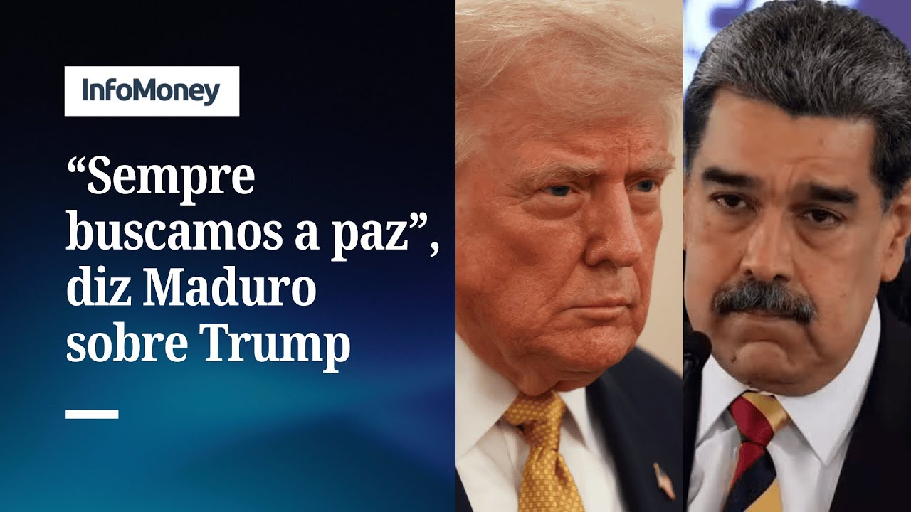 Maduro confirma conversa ‘cordial’ com Trump | InfoMoney News