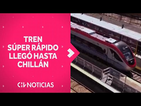 Pdte. Boric inauguró TREN SÚPER RÁPIDO de Santiago-Chillán: Estamos cumpliendo - CHV Noticias
