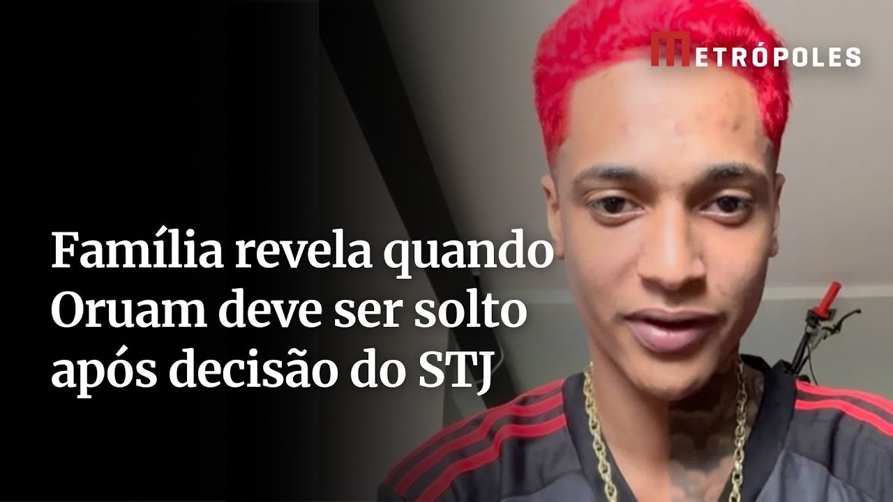 Saiba quando rapper Oruam será solto da prisão