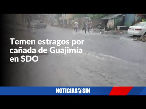 Temen estragos por cañada de Guajimía en SDO