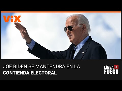 Biden insiste en que se mantendrá en la contienda electoral: analizamos el futuro de su campaña