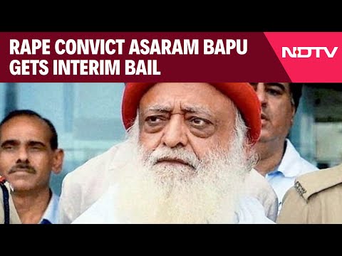 Rape Convict Asaram Bapu Gets Interim Bail, But Can't Meet His Followers | NDTV 24x7 Live