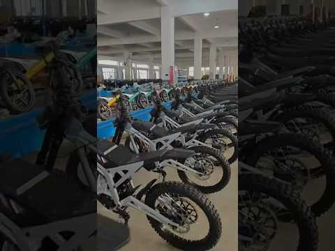 Electric bike factory #electricbike #automobile #wholesale #electricscooter #linkseride #dirtbike