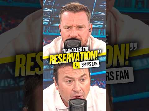 Spurs have made this fan <strong>cancel</strong> his dinner reservation with his partner! 😭#football #premierleague