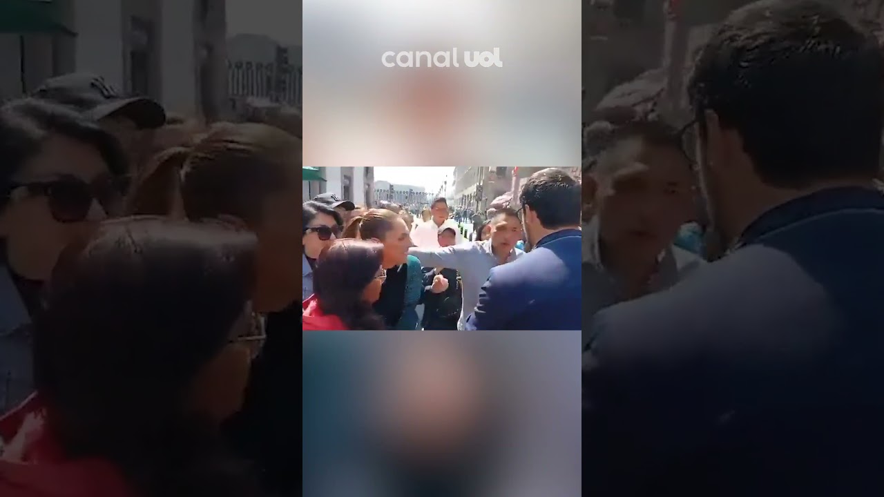 Presidente do México sofre assédio sexual na rua homem é preso ao tentar beijar seu pescoço