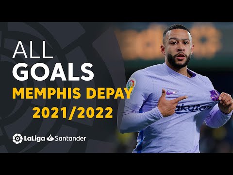 Todos los goles de Memphis Depay en LaLiga Santander 2021/2022