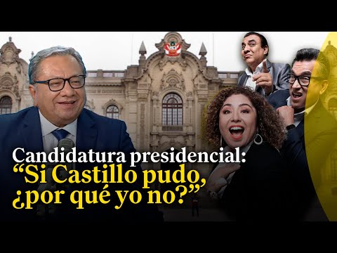 Carlos Anderson ve posible presentarse como candidato presidencial