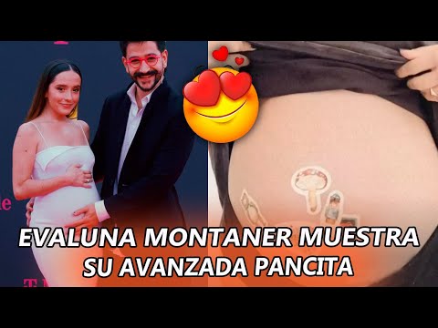 Evaluna Montaner muestra cuánto HA CRECIDO su PANCITA de EMBARAZADA