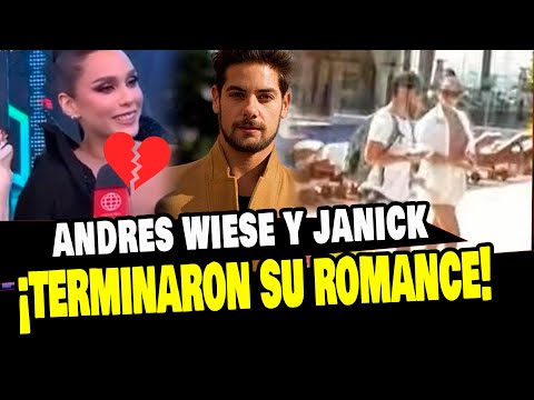 ANDRES WIESE Y JANICK MACETA TERMINARON SU ROMANCE POR FALTA DE QUÍMICA?
