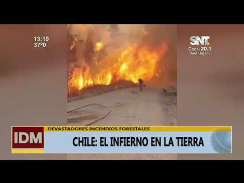 Incendios forestales en Chile: Hay 112 muertos