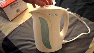 Proctor Silex 1 Liter Electric Kettle Product Review 