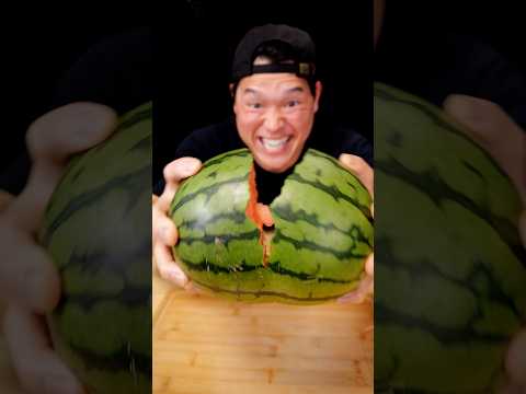 Trying internet watermelon recipes 🍉