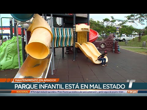 Piden mantenimiento del parque infantil de la Calzada de Amador