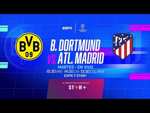 Dortmund VS. Atlético Madrid - UEFA Champions League 2023/2024 - 4tos VUELTA - ESPN PROMO