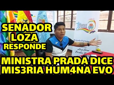 SENADOR LOZA DENUNCIA MINISTRA PRADA ODI4 A LOS INDIGENAS DE BOLIVIA AL DISCRIMIN4R EVO MORALES..