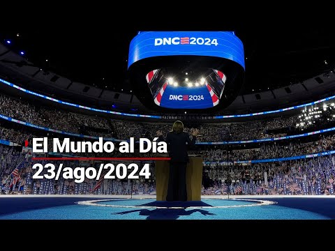 #ElMundoAlDía 23/ago/24 | Campañas se preparan para que Kamala Harris y Donald Trump debatan