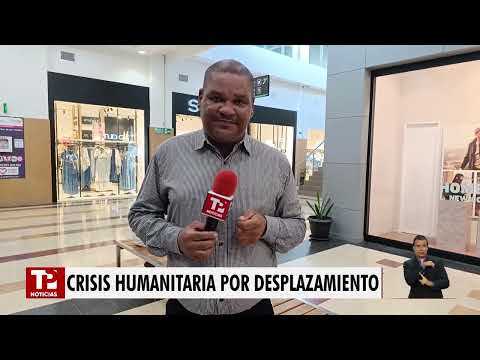 Crisis humanitaria en Chocó: Familias desplazadas esperan ayuda en Istmina.