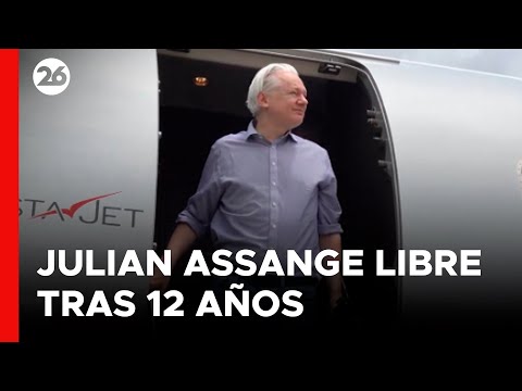 Julian Assange regresó a Australia tras recuperar la libertad | #26Global