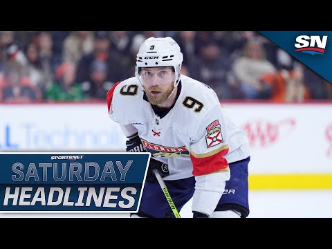 Saturday Headlines: Panthers To Restart Contract Talks With Sam Bennett