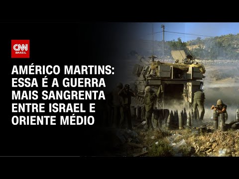 ​Américo Martins: Essa é a guerra mais sangrenta entre Israel e Oriente Médio | CNN NOVO DIA