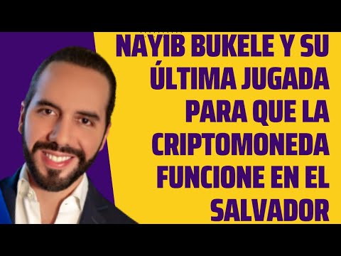 Nayib Bukele, criptomonedas Y El Salvador: la última jugada para que funcionen