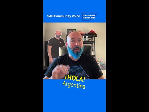 SAP Community Voice teaser for Oct 30th