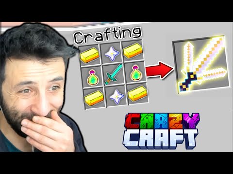 EN İYİ KILIÇ 🤤 İyi Takım? Kötü Takım? EKİPLE CRAZYCRAFT Minecraft Bölüm 3